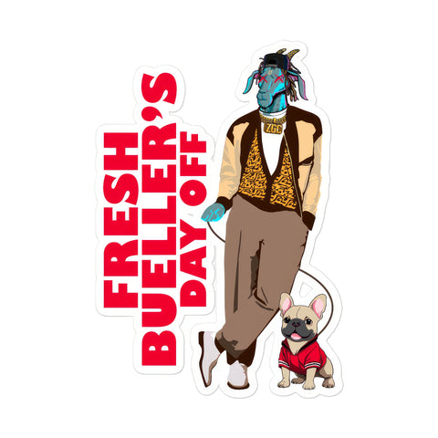 Fresh's Bueller's Day Off Sticker