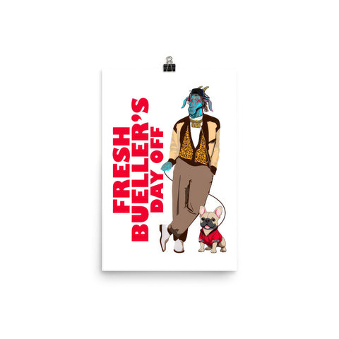 Fresh's Bueller's Day Off Art Print