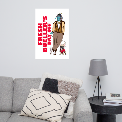 Fresh's Bueller's Day Off Art Print