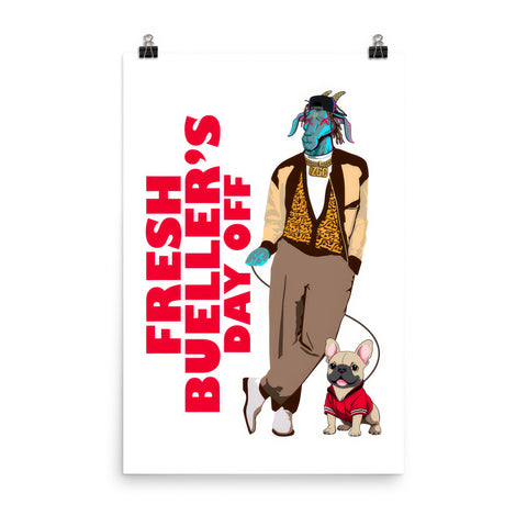 Fresh's Bueller's Day Off Art Print