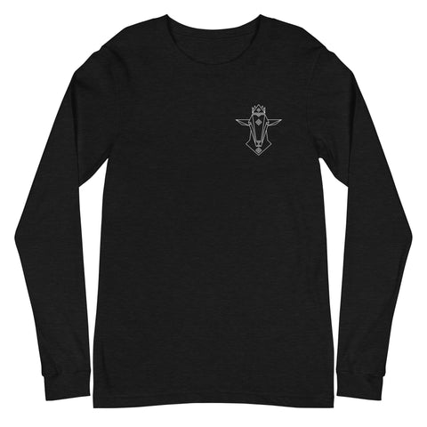 Deco Goat Long-Sleeve ⬥ Black