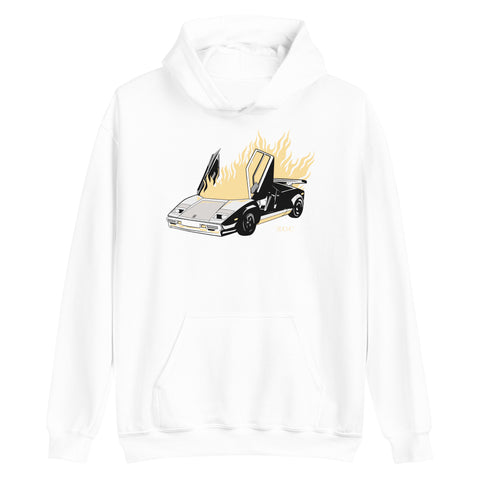 Burning Lambo Hoodie