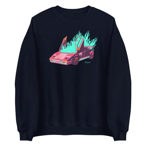 Burning Lambo Sweatshirt