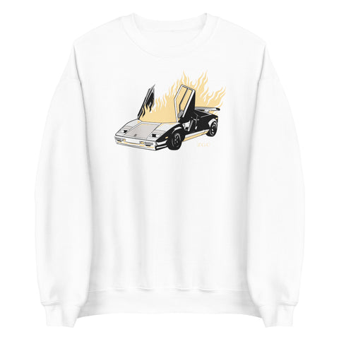 Burning Lambo Sweatshirt