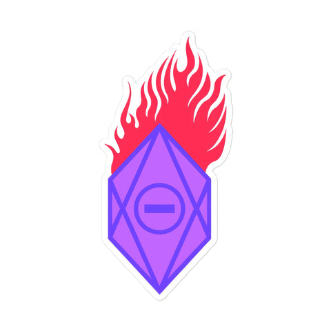 Burning Emblem Sticker