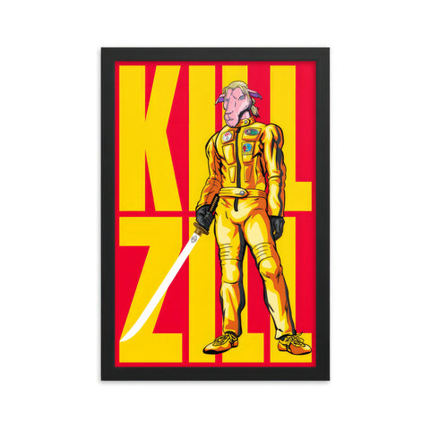 Kill Zill Art Print ⬥ Framed