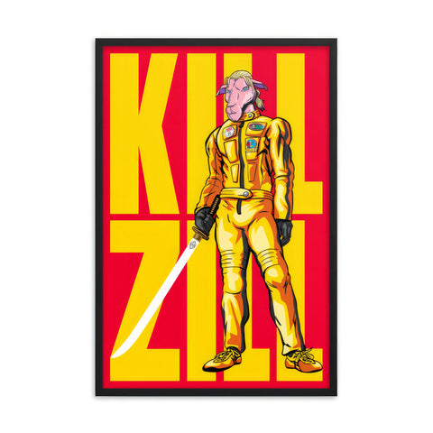 Kill Zill Art Print ⬥ Framed