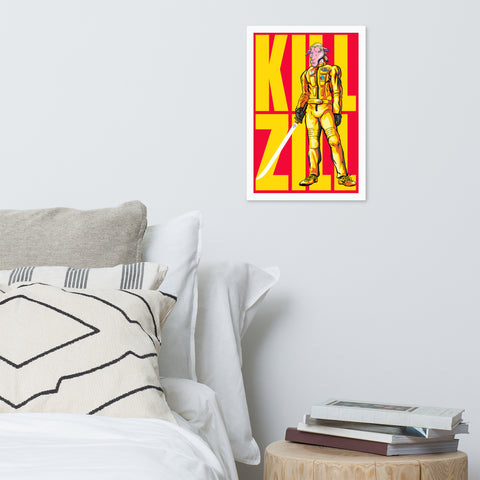 Kill Zill Art Print ⬥ Framed