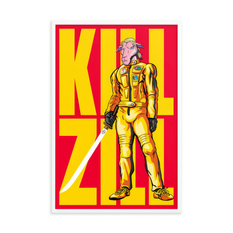 Kill Zill Art Print ⬥ Framed