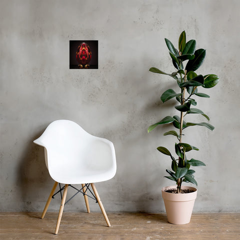 Zillionaire Egg Ruby Art Print