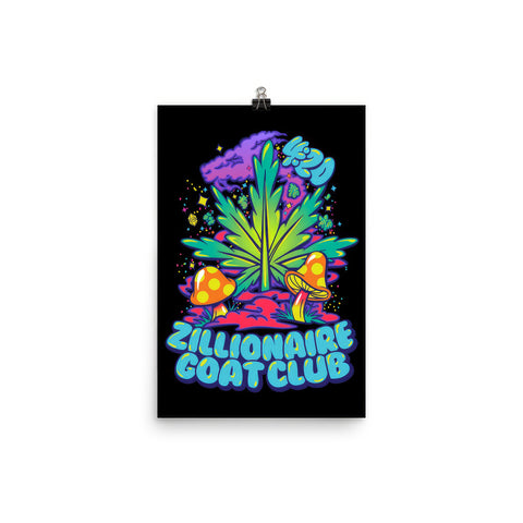 ZGC Blacklight Art Print