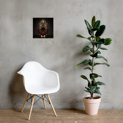 Zillionaire Egg Onyx Art Print