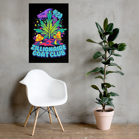 ZGC Blacklight Art Print