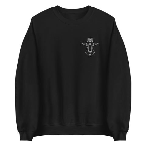 Deco Goat Sweatshirt ⬥ Black