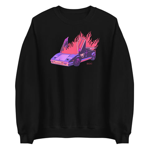 Burning Lambo Sweatshirt