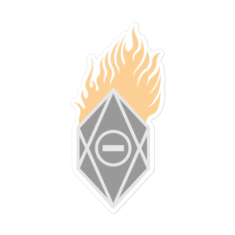 Burning Emblem Sticker