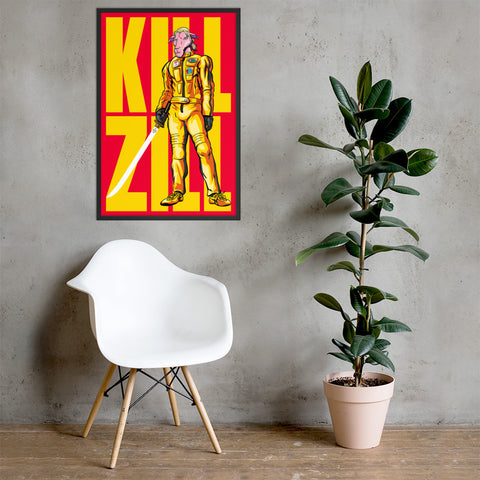 Kill Zill Art Print ⬥ Framed